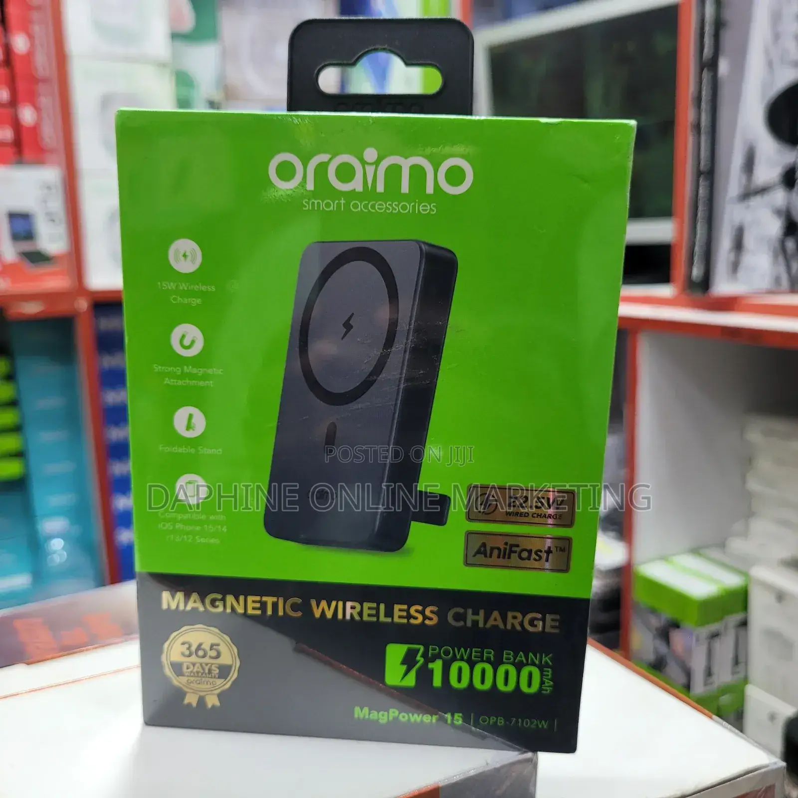 Magsafe Oraimo Wireless Powerbank 22.5w