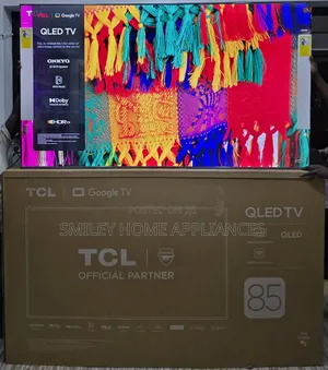 85inches TCL Andriod Pro Tv With 144hz Refresh Rates
