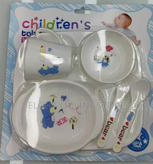 Unique 6-in-1 Baby Feeding Set Tableware