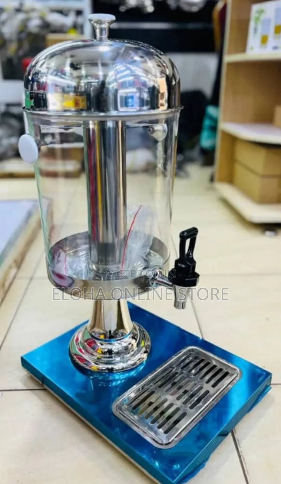 Single 8litres Stainless Steel Juice Dispenser