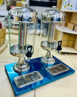 Stainless Steel Double Juice Dispenser 16litres