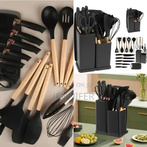 19pcs Non Sticky Kitchen Utensils Set