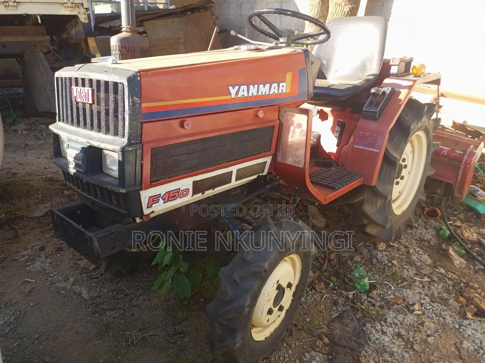 Ploughing Tractor