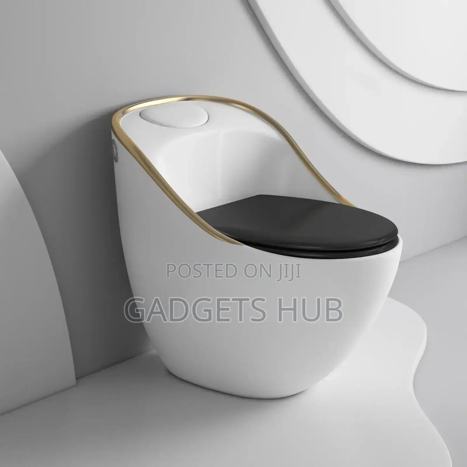 Bathroom Water Closet Ceramic Toilet Bowl One Piece