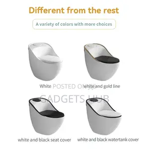 Bathroom Water Closet Ceramic Toilet Bowl One Piece