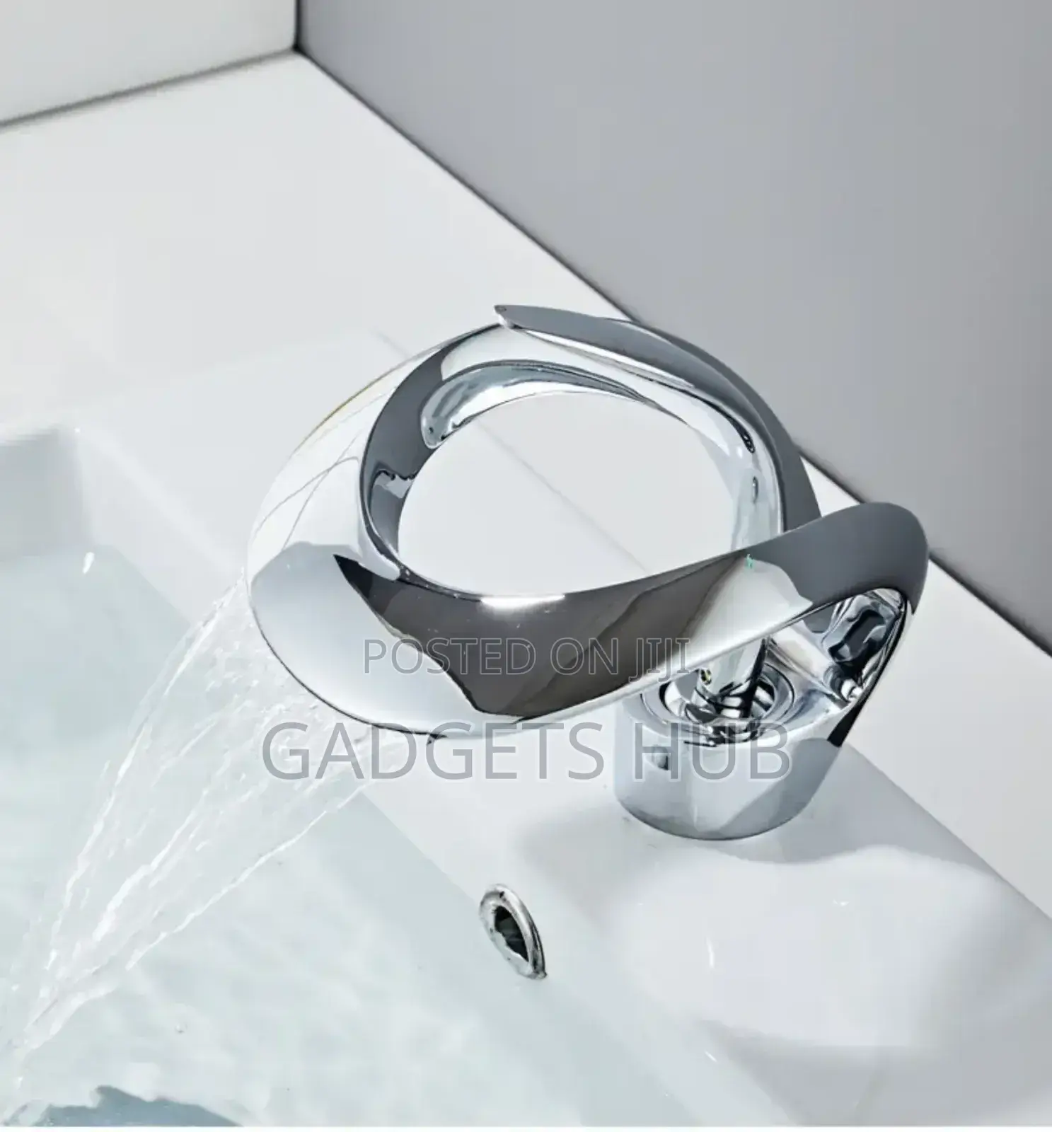 Single Hole Wash Hand Luxury
Waterfall Sink Faucet Basin Tap