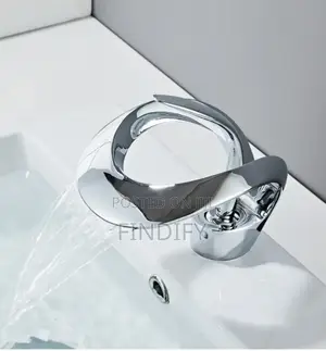 Single Hole Wash Hand Luxury
Waterfall Sink Faucet Basin Tap