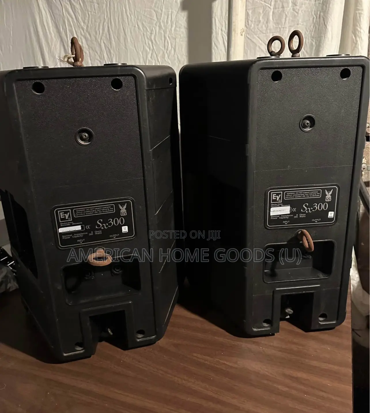Pair of Electro Voice Ev Sx-300 Speakers, Powerful Speakers