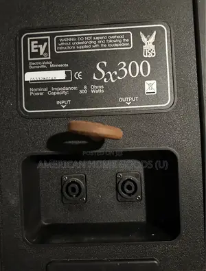 Pair of Electro Voice Ev Sx-300 Speakers, Powerful Speakers