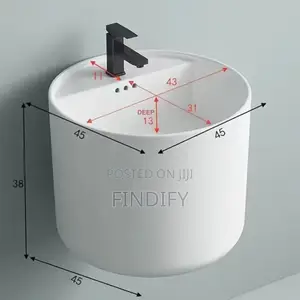 Wall Hung Round Wash Hand Basin
