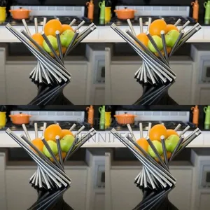 Stainless Steel Modern Fruit Bowl