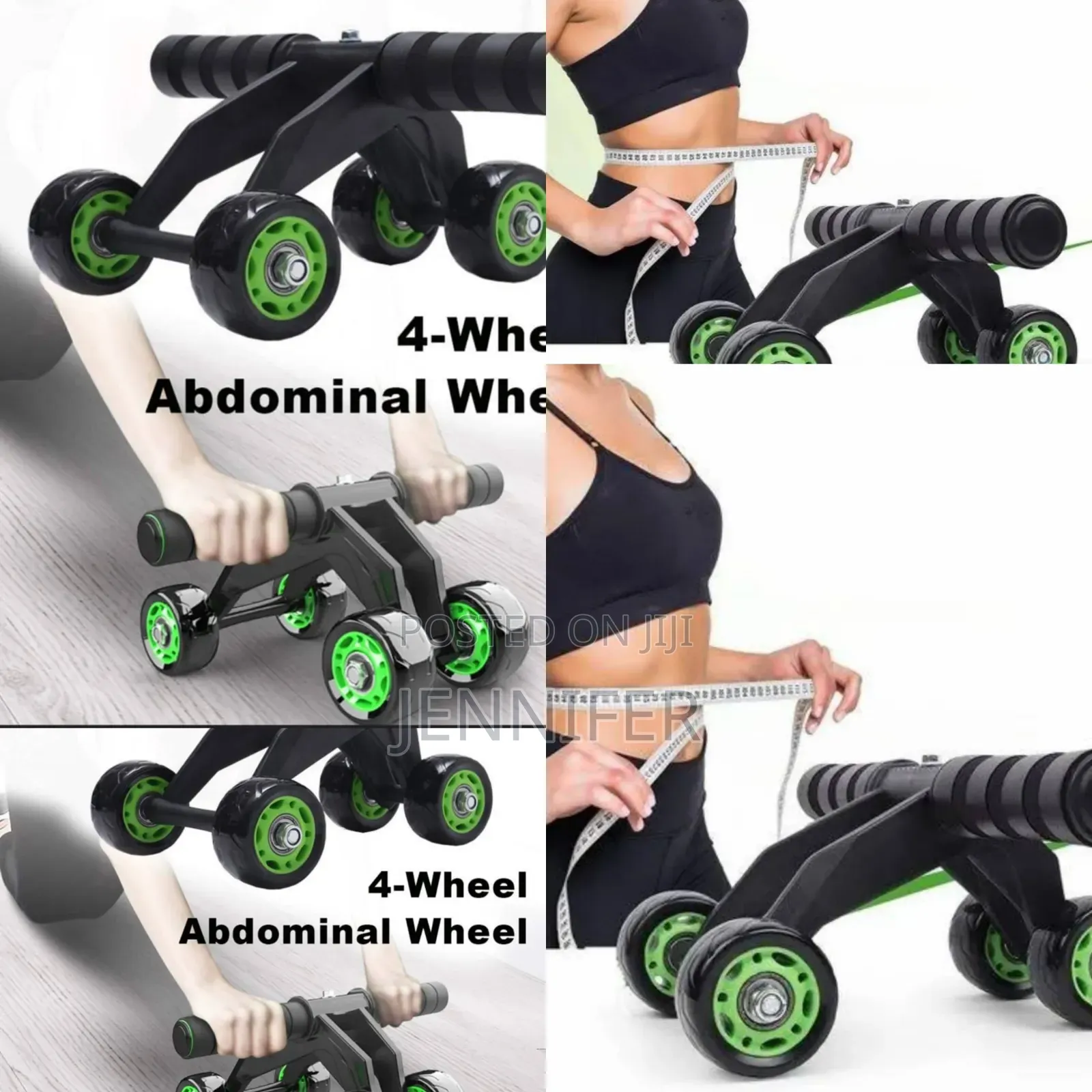 4wheel Abdominal Muscle Exercise Machine