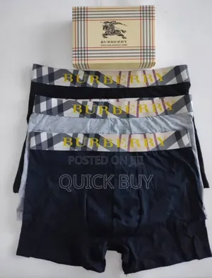 Photo - New 3pcs Pack Original Branded Men Boxers