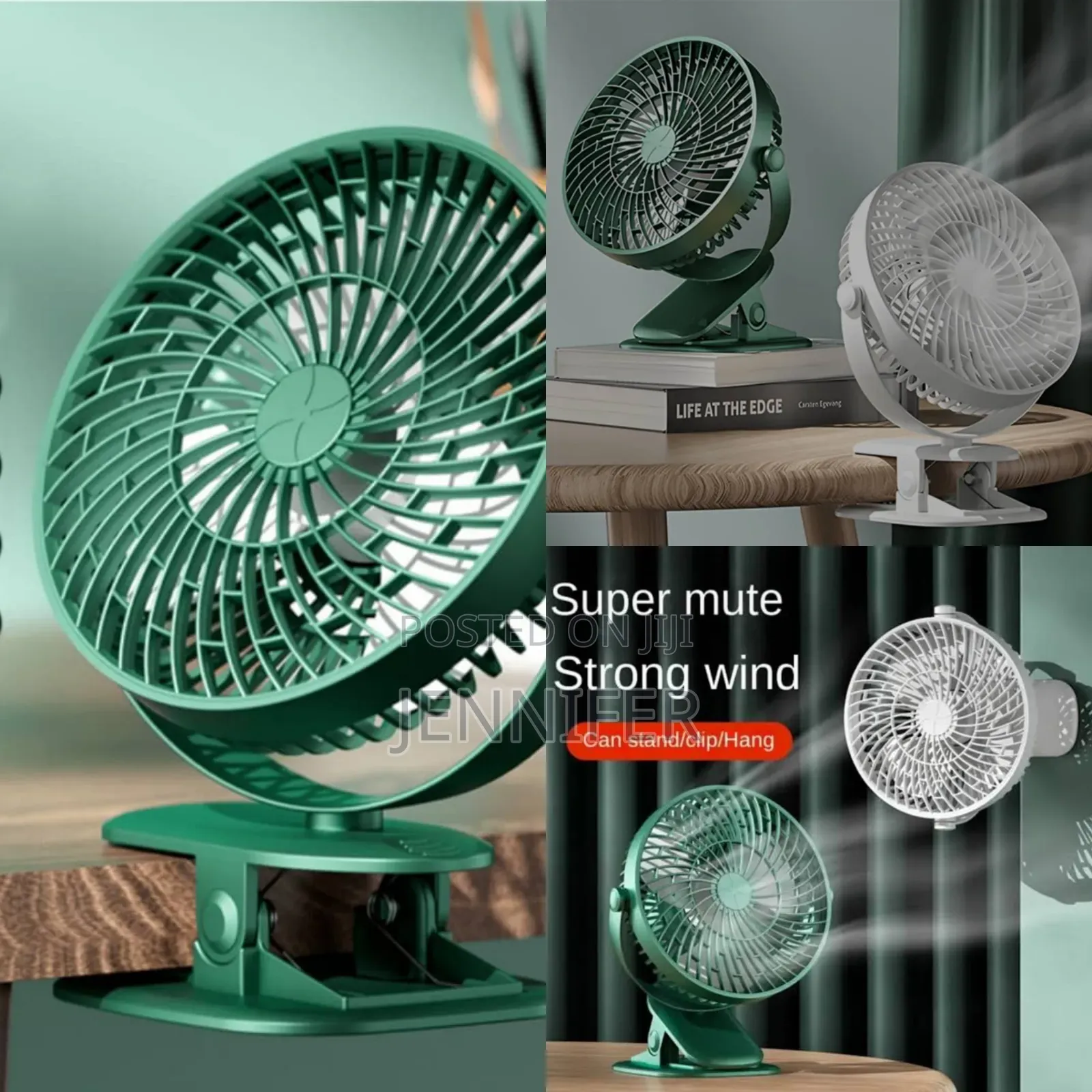 Office Mini Clip Table Fan