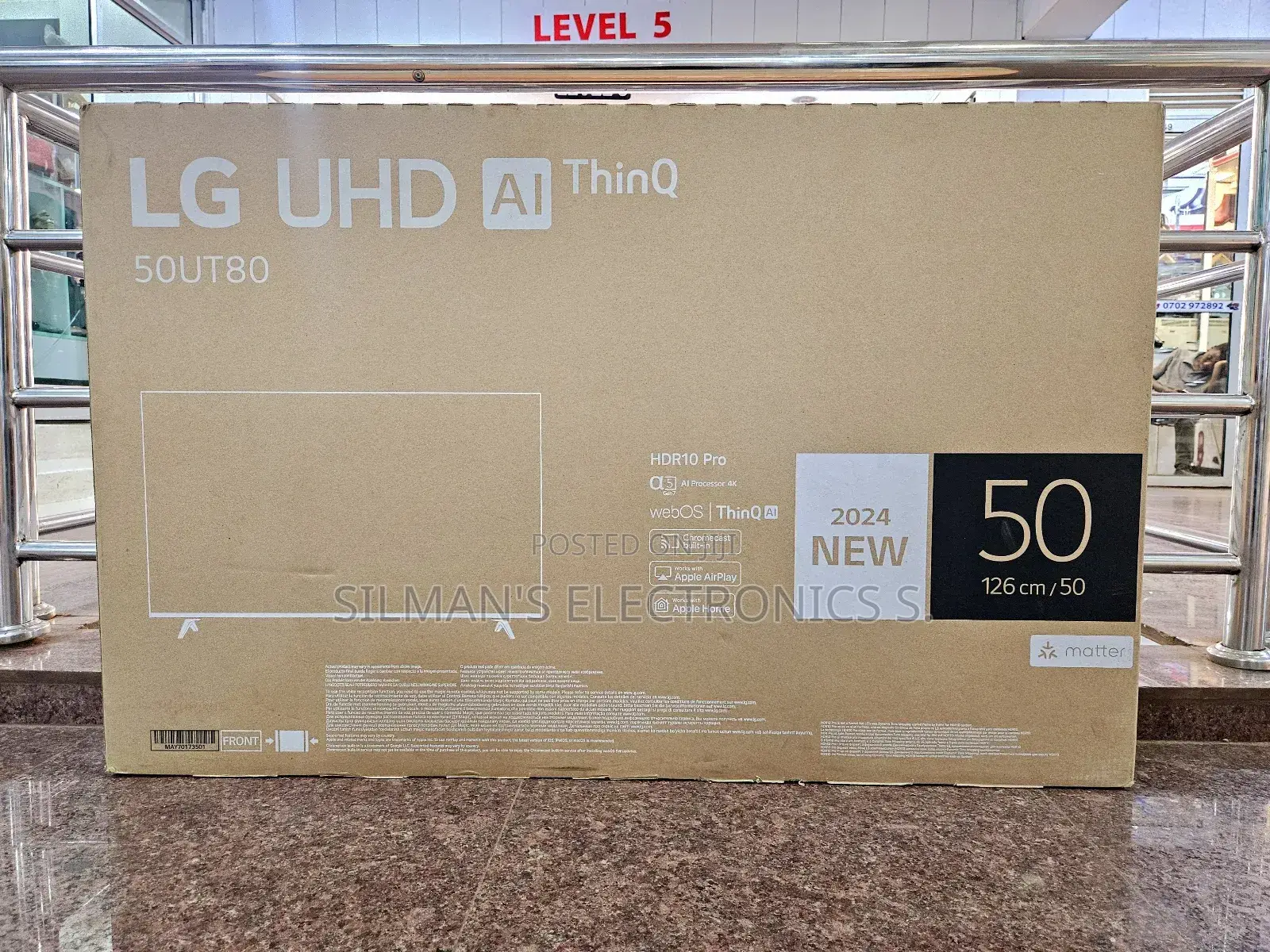 Lg 50" Ut80 Smart Tv 2024