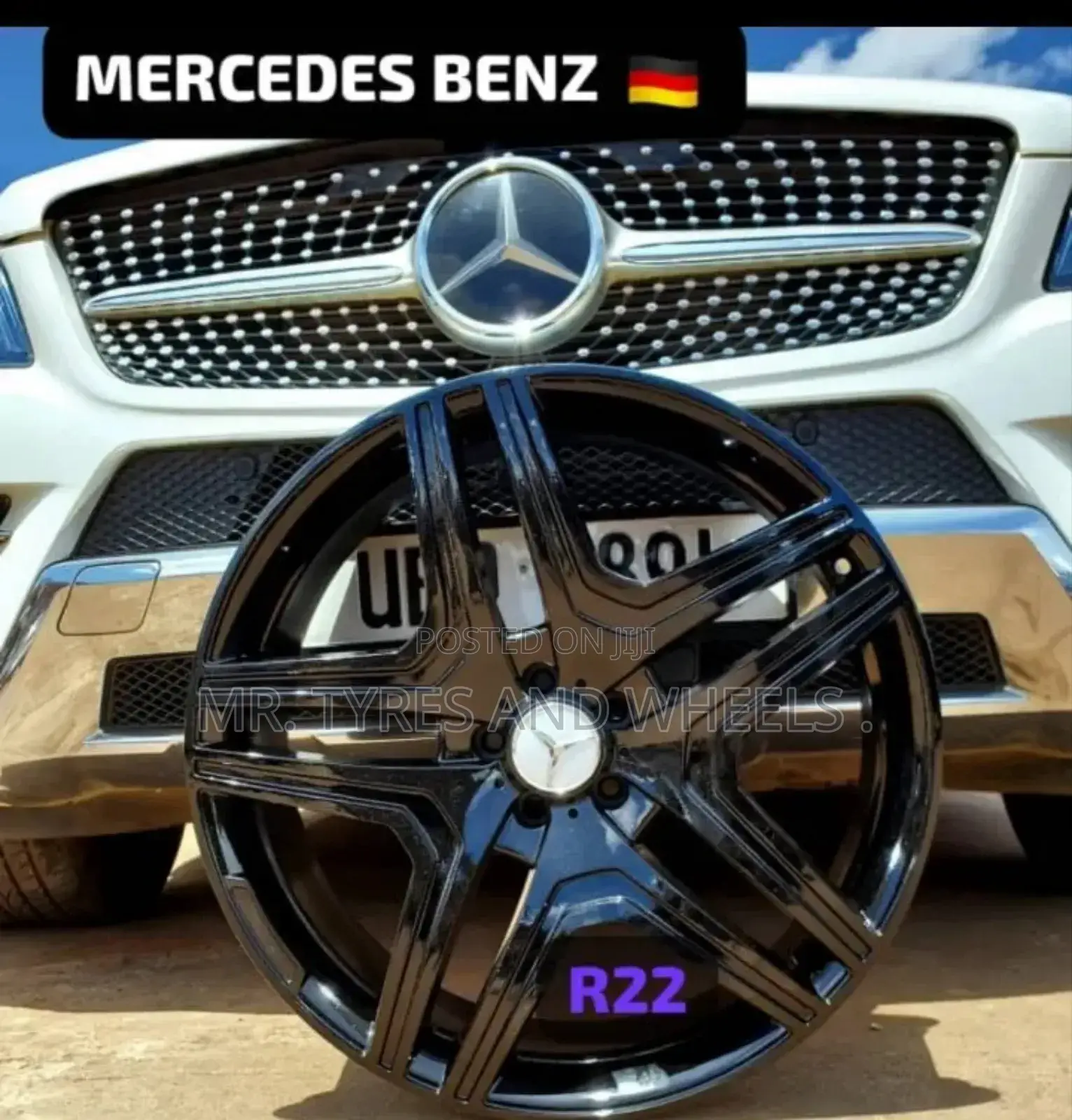 It's Benz Size 22 the Black  Nyash. Swap Is Allowed.