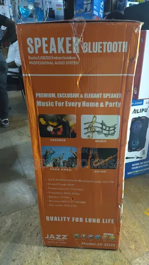 Jazz P-33500 Premium Bluetooth Speaker With Karaoke Guitar