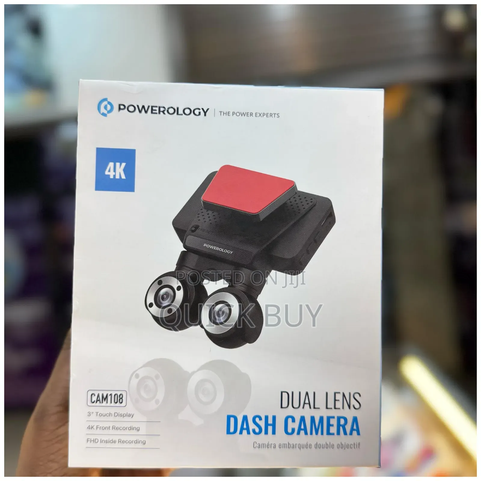 New Dual Lens Dash Camera (Cam 108)