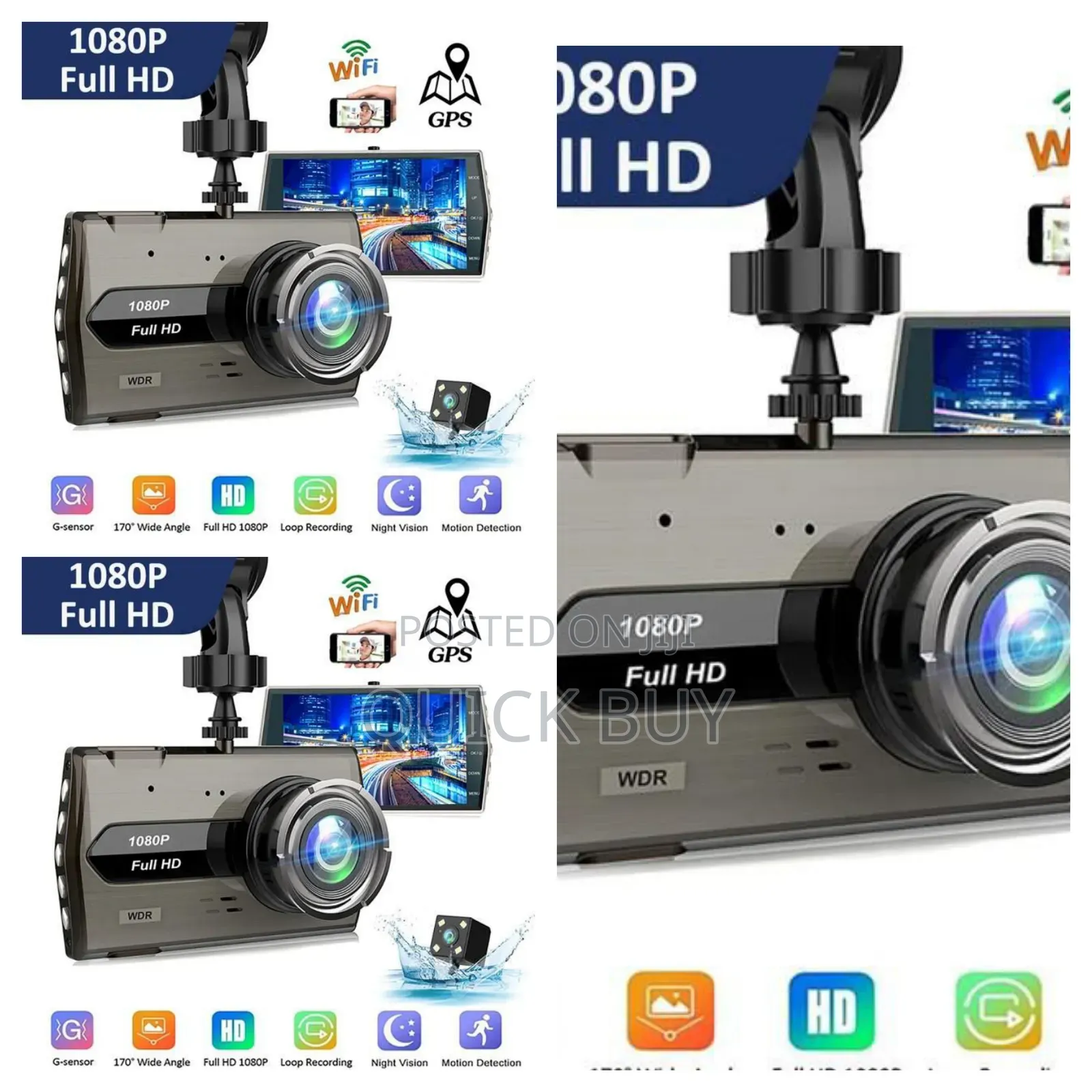 Unique WDR Portable Front View Camera