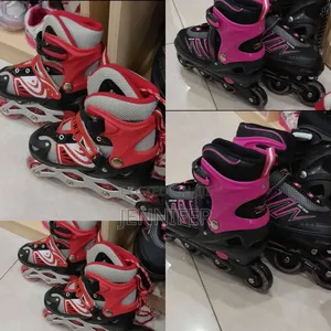 Kids Skating Shoes With Protective Gear Set