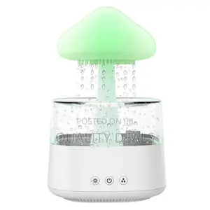 Rain Cloud Humidifier With Bluetooth Speaker