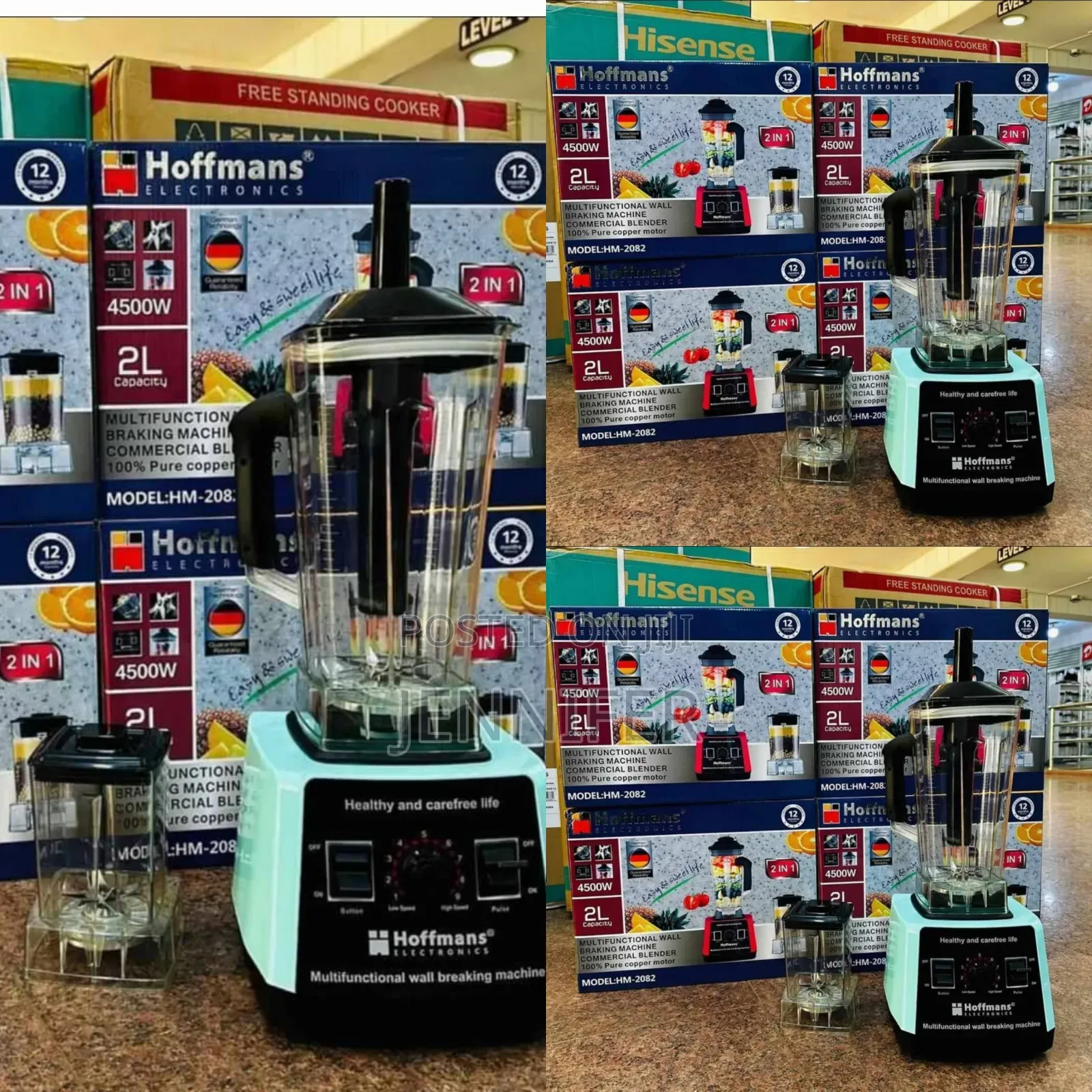 Hoffmans 2l Powerfull Bone Grinder Blender