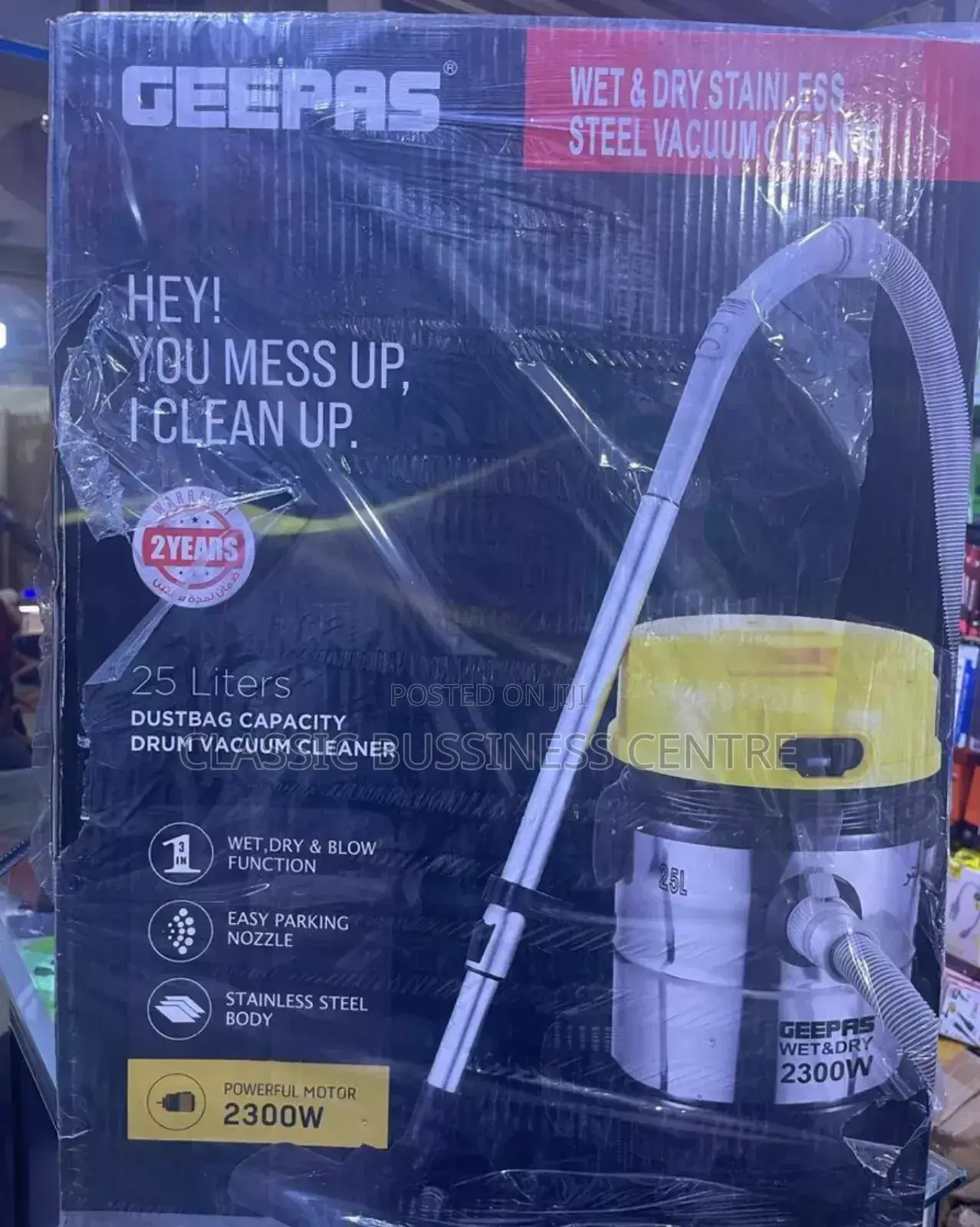 25litres Geepas Vacuum Cleaner