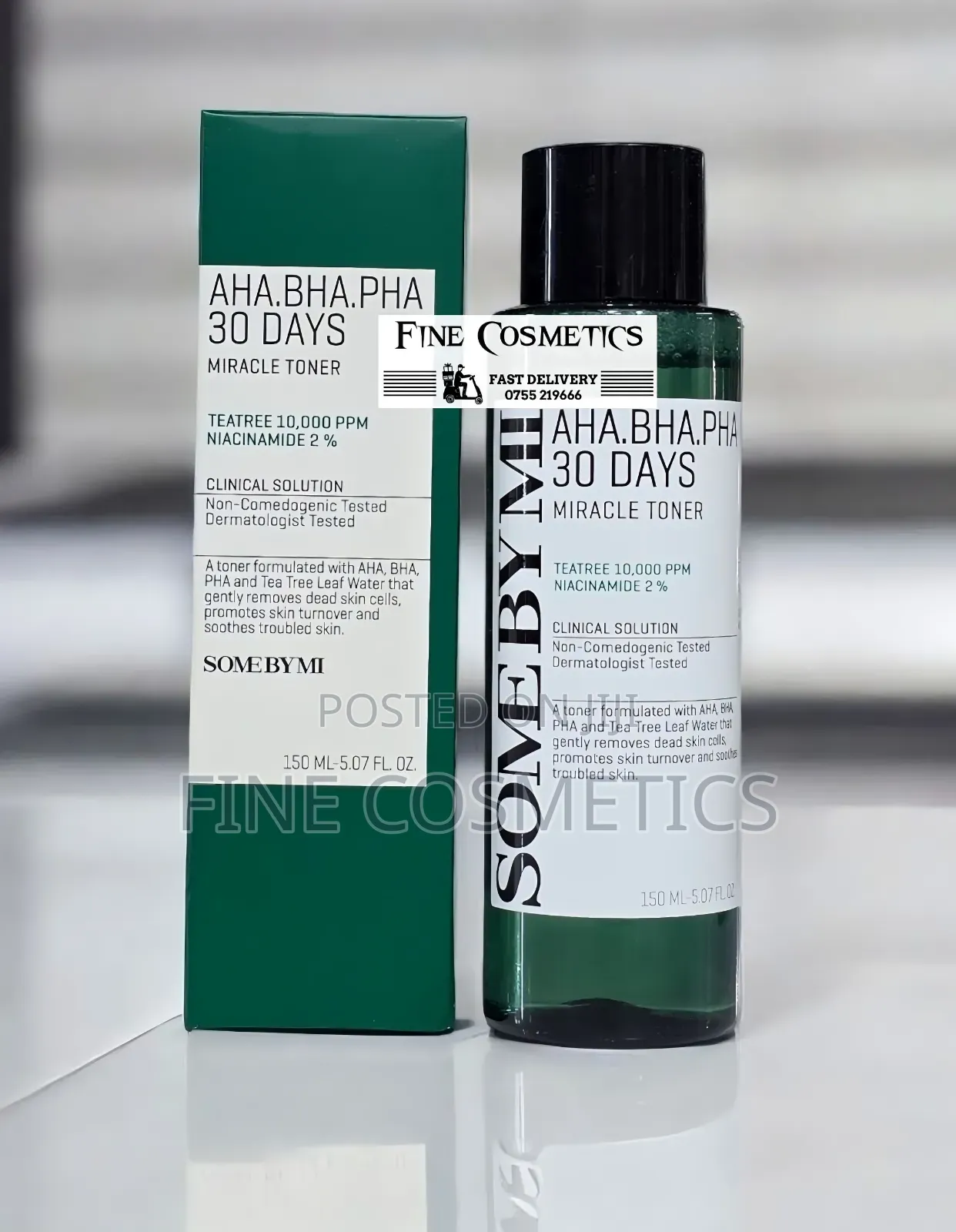 Aha | Bha | Pha 30days Miracle Oil Control Toner by Somebymi
