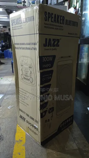 Jazz Jz-2024 100w Premium Bluetooth Speaker With Karaoke