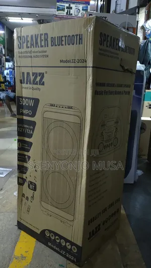 Jazz Jz-2024 100w Premium Bluetooth Speaker With Karaoke