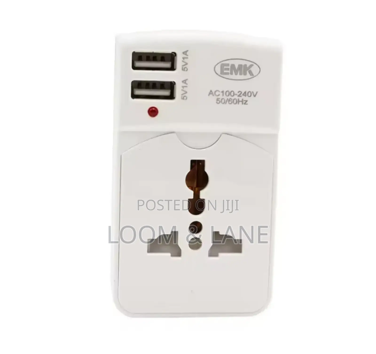 Uk Plug Universal + 2 Usb 2 Way Multi Adapter Max