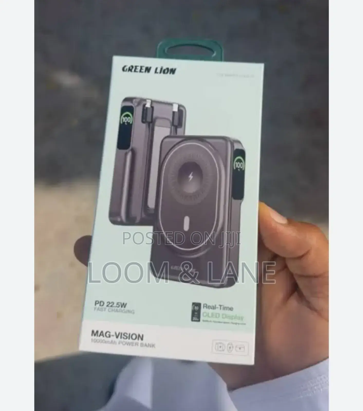 Green Lion Mag-Vision 10000mah Powerbank