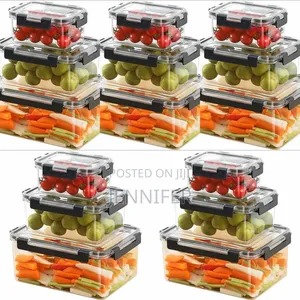 3pcs Acrylic Food Storage Containers