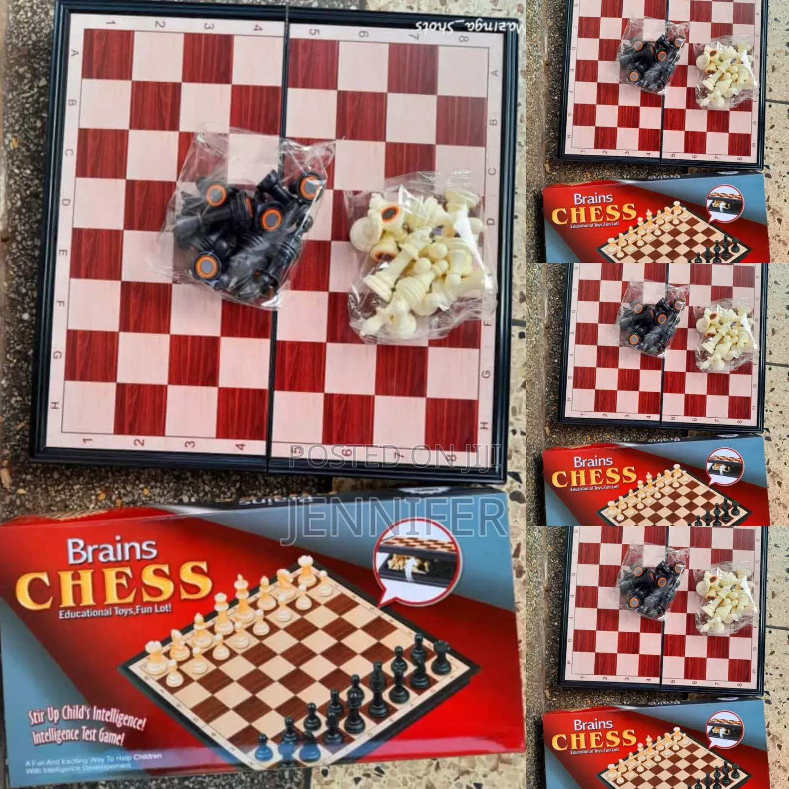 Foldable Magnetic Brain Chess