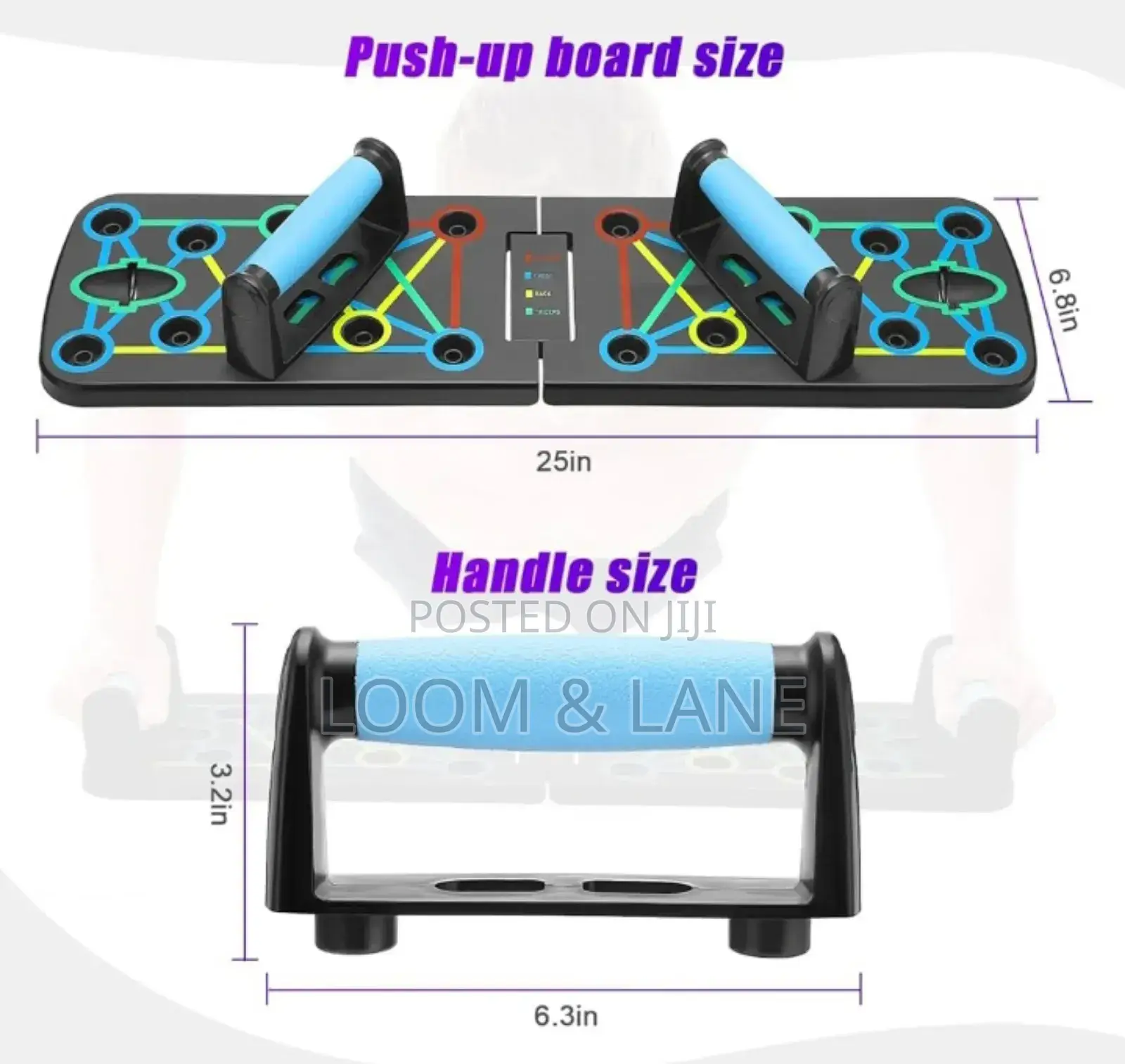Multifunctional Foldable Push Up Bar