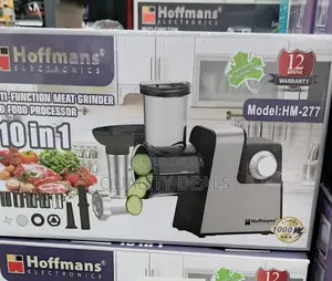 Hoffman 10in1 Meat Grinder/ Multifunctional Food Processor