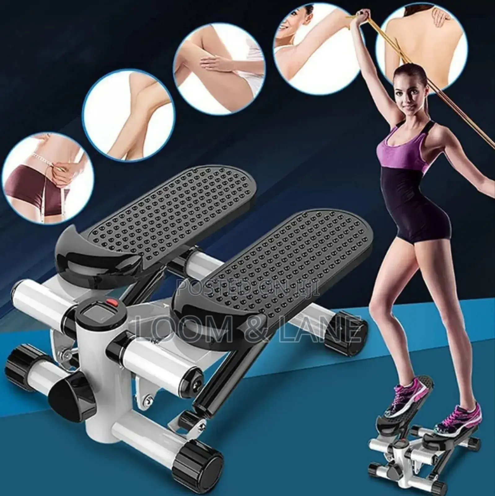 Air Stair Climber Stepper Exercise Machine