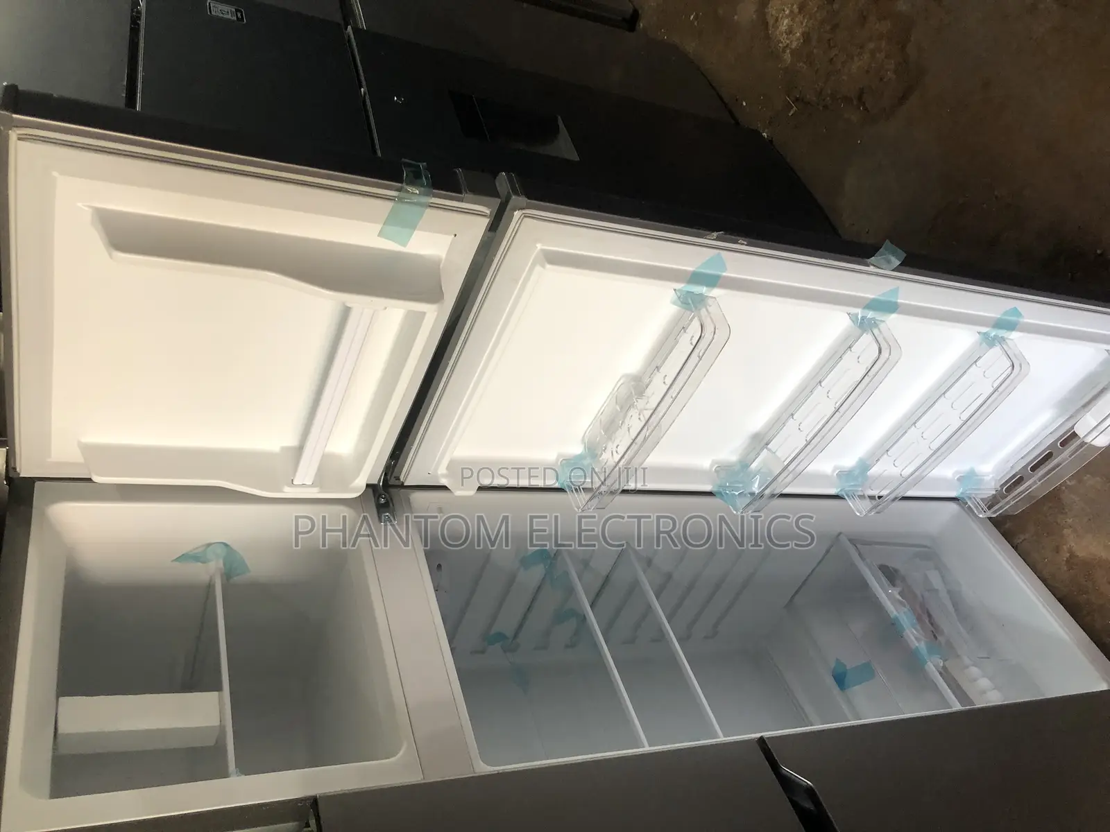 Used Double Door Hisense Fridge in Excellent Condition