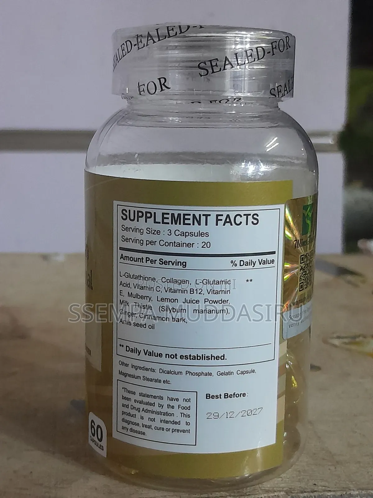 Ultra Whitening Skin Glutathione Liposomal,From Winstown
