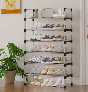 Simple Metallic Shoerack