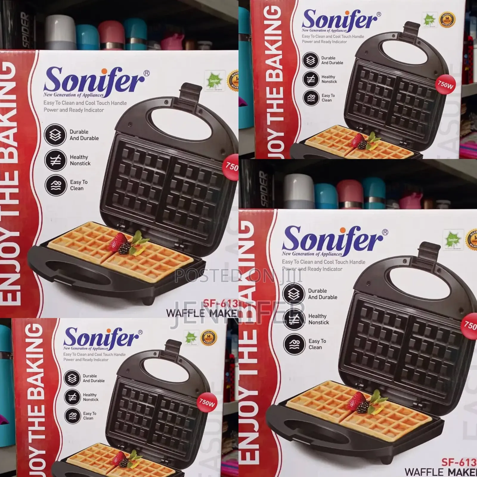 Sonifer Sf-6134 Waffle Maker