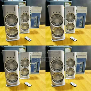 Dual Mist Air Humidifier Cooling Fan