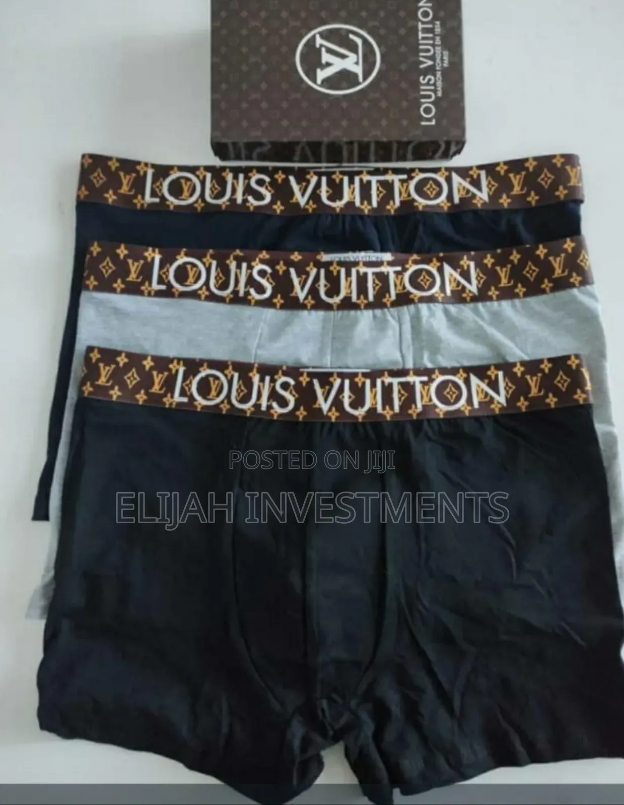 Quality 3pcs Pack Original Branded Men Boxers