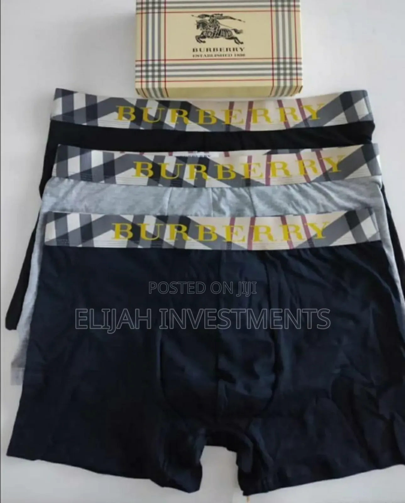 Quality 3pcs Pack Original Branded Men Boxers