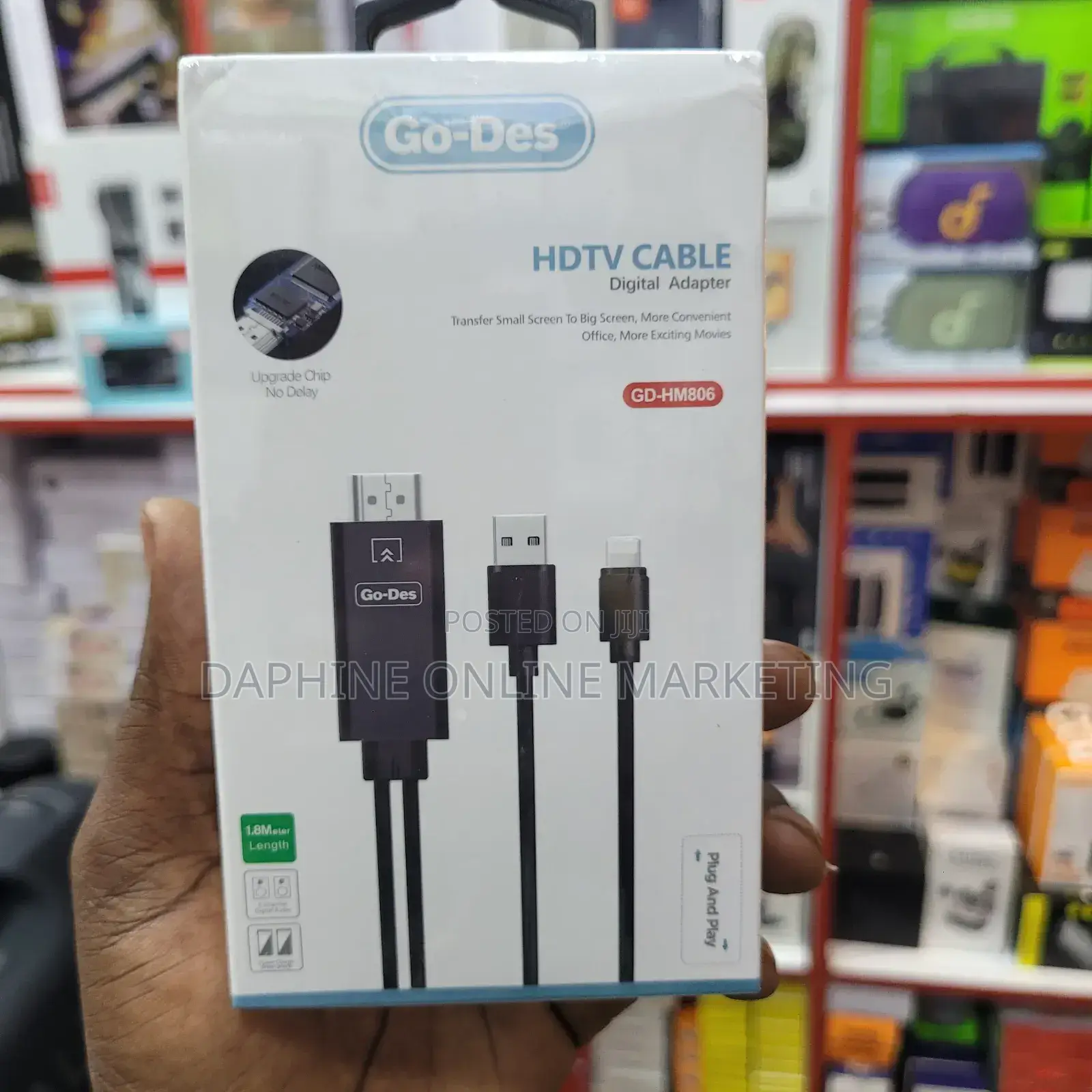Lightning to Hdmi Cable Go-Des