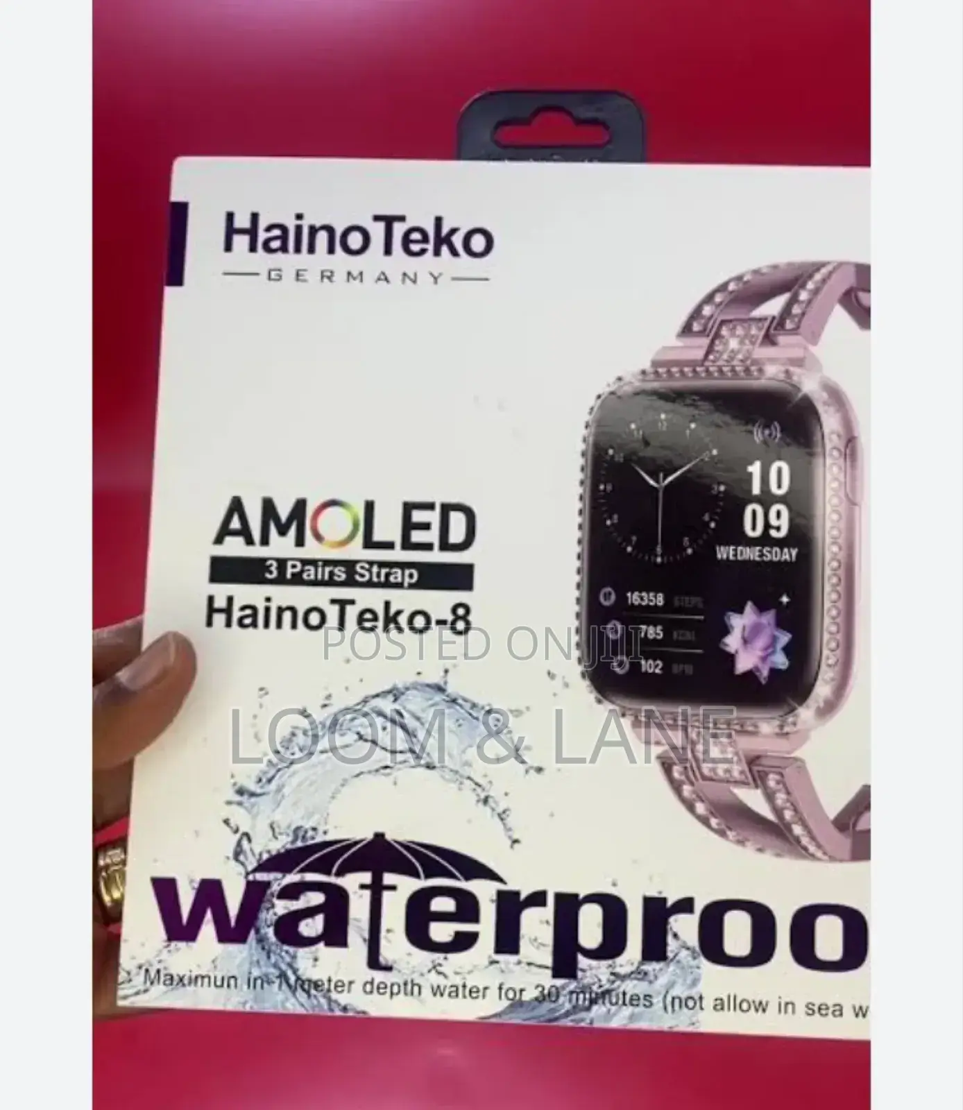 Haino Teko -8 Amoled Waterproof Smart Watch