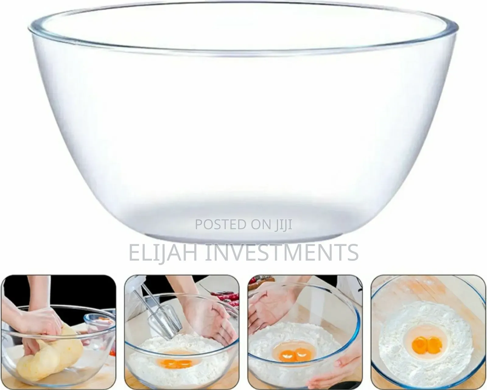 New Transparent Kitchen Salad Bowl