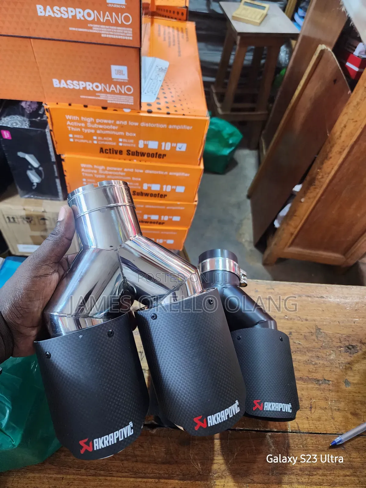 Double Exhaust Ends