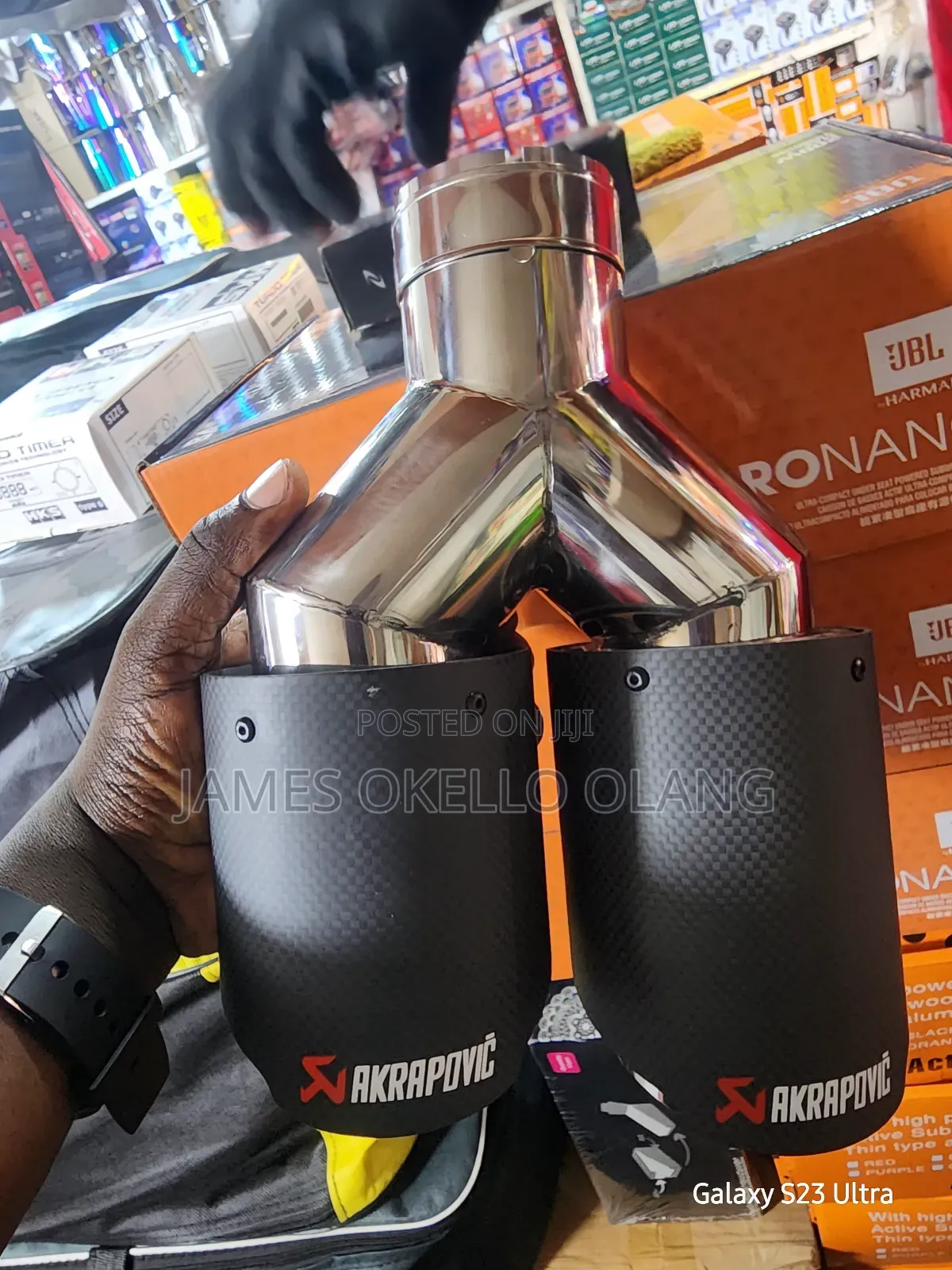 Double Exhaust Ends