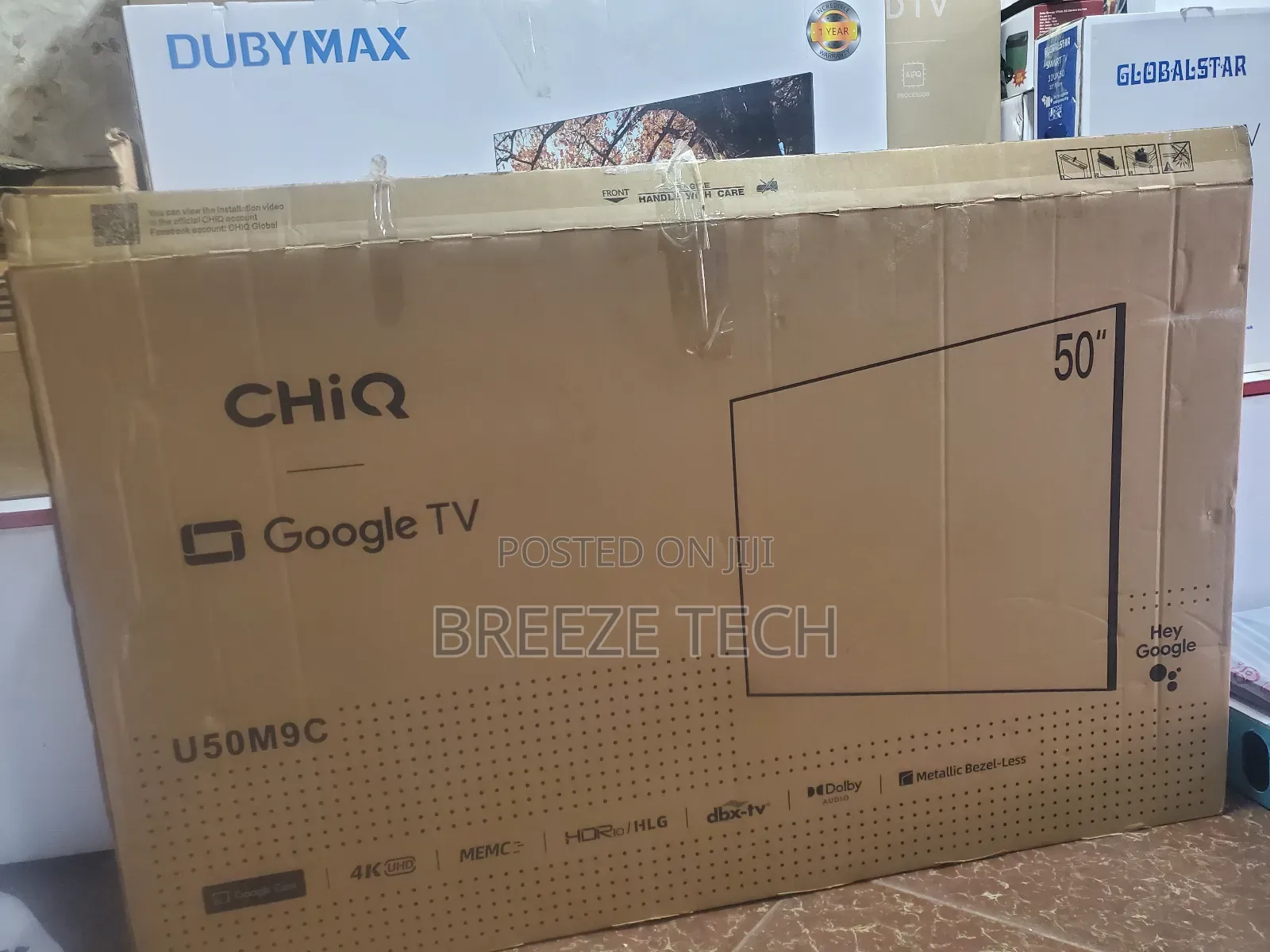 Chiq 50" Smart Flat Screen